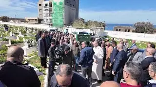 الجزائر العاصمة: جثمان الصحفي محمد لمسان يوارى الثرى بمقبرة عين البنيان