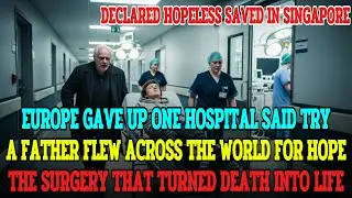 TOLD HIS SON WAS BEYOND SAVING, A DESPERATE FATHER FOUND A MEDICAL MIRACLE IN SINGAPORE