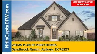 Sandbrock Ranch   Aubrey TX   2916W Plan By Perry Homes