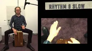 Basic Beats For Cajon - Lesson 1 -  Rhythm 8 #cajonlesson  #cajontutorial  #cajonbeats  #cajondrum