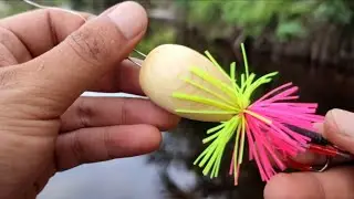 Test Action Jump Frog Oval 4cm