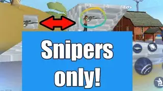 Creative Destruction: Snipers only!