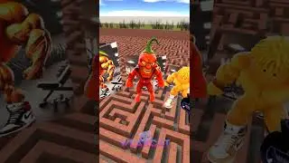 УГАДАЙ ВСЕ РАЗМЕРЫ СЕМЬИ ОДИНДИНДУНОВ В БОЛЬШОМ ЛАБИРИНТЕ! GARRY`S MOD!