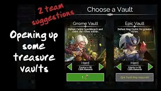 Gems of War - Opening Treasure Vaults (Two Teams)