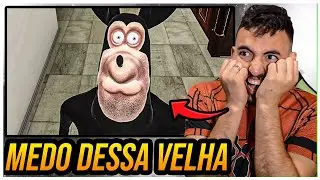 A VELHA MAIS ESTRANHA DO VRCHAT - Kleberiano | Leozin React