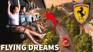 FLYING DREAMS OnRide POV 2025 | Ferrari Land