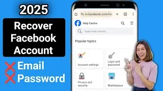 Facebook ID Recover 2025 | How to Recover Facebook Account | Facebook Account Recovery 2025