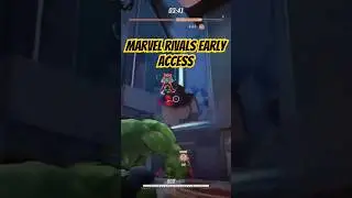 Hulk vs iron man Marvel Rivals early access #games #marvelrivals #hulk #tank