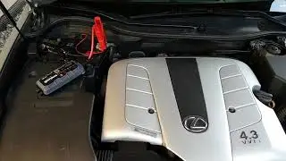 Noco GB40 Test - Lithium Jump Starter - Lexus GS430 Start