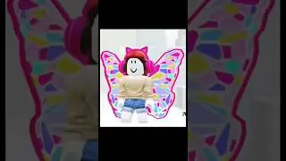 get free wings in roblox ! #roblox #cute #preppy