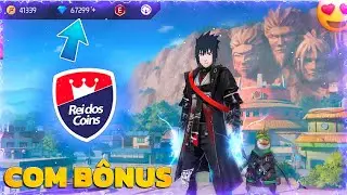 Como Recarregar DIAMANTES no Free Fire Pelo Site REI DOS COINS - Diamantes GR&Aacute;TIS no Free Fire