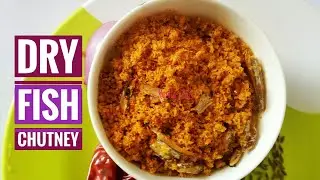 Mangalorean Dry Fish Chutney without oil, nungel meen chutney, sukya maslechi chutney