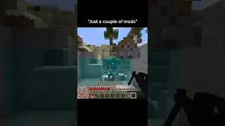 A couple of mods they say.... #minecraft #shorts #mods #gaming #memes #memes #minecraftmemes