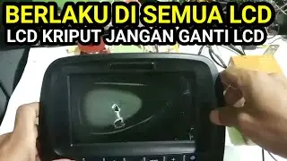 CARA MEMSANG POLARIS HEADREST,MONITOR LCD KRIPUT,