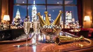 10 HOURS New Year's Eve Party Ambiance 🥂 Ambient Swing Jazz for Celebration, Countdown & Vibe