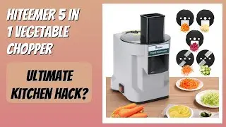 REVIEW (2025): Hiteemer 5 in 1 Vegetable Chopper. Features