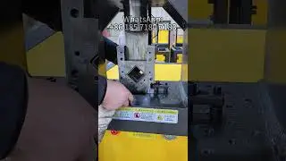 Square Pipe Cutting Hydraulic Cutting Machine  Cutting Mold Cutting Die