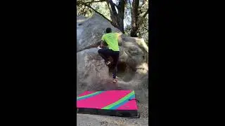 Mantle V1 - Mr Magoo Boulder - Castle Rock, California
