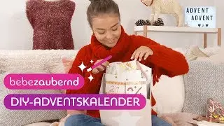 Easy und cool: So bastelt ihr einen Adventskalender f&uuml;r eure BFF | #bebezaubernd mit Paula
