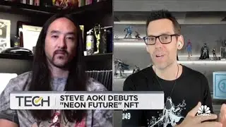DJ Steve Aoki on his 'Neon Future' NFT debut