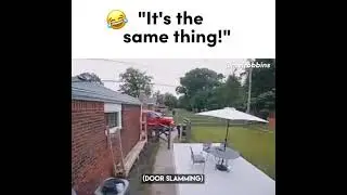 kid runs away with a minecraft sword