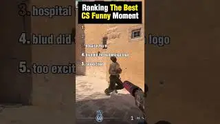 Ranking The Best CS Funny Moment #csgo #cs2 #fps #shorts