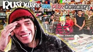 Reaccion AL Rusooo - Rusowsky Tiny Desk Concert