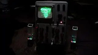 1962 Tektronix 561A: Tube-driven Oscilloscope Music (C. Allen | Attack Vector)