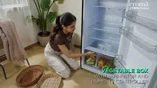 Croma 303L Inverter Refrigerator | Feature video