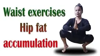 Yoga Waist exercises Hip fat accumulation || Yoga With Davany