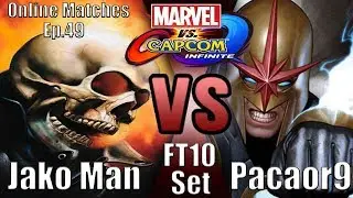Jako Man VS Pacaor9 FT10 Set (MVCI Online Matches Ep.49)