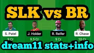 SLK vs BR Dream11|SLK vs BR Dream11 Prediction|SLK vs BR Dream11 Team|