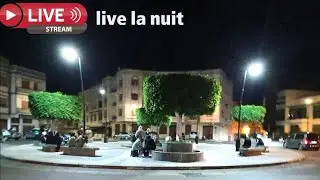 ليل العرائش البارد الرطوبة تبلل الأرض في قلب المدينة larache live🔴