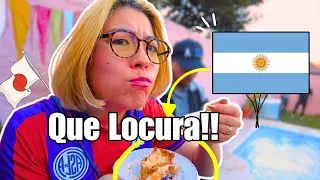 Mi novia JAPONESA 🇯🇵 va a cumpleaños en Argentina *NO LO PUEDE CREER 🇦🇷