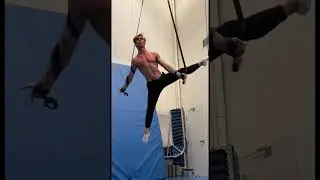 Aerial straps training