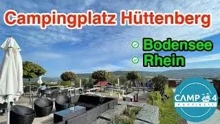 Campingplatz Hüttenberg (Schweiz) Vorstellung & Impressionen - in der Nähe von Bodensee und Rhein
