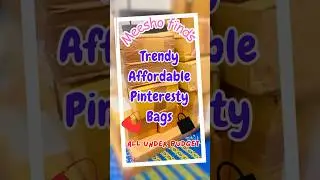 Meesho Bags Collection Haul💕 | Affordable & Trendy #meesho #shorts