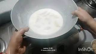 দুধপুলি পিঠা দেখুন/Pitta Milk puli with coconut 🥥 @chandanarannaghar 