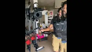 Galaxy Flycam Redking setup balance demonstration #canoncamera #camerarig #canonm50markii #steadicam