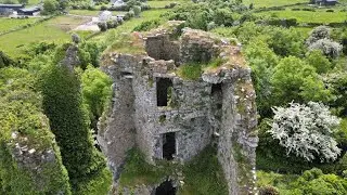 Carrigogunnell Castle Drone Footage 4k Cinematic Ireland