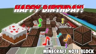 Happy Birthday (Minecraft Noteblock Cover)