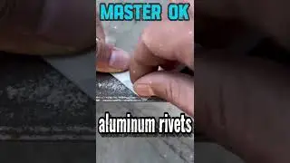 Strong aluminum rivets for secure fastening // Алюминиевые заклепки для крепления #kitaizergod