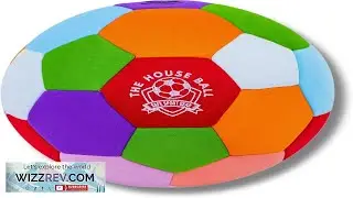 The House Ball The Original Soft and Safe Indoor Soccer Ball