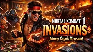 Mortal Kombat 1 - Kampaign Invasions / Johnny Cage's Mansion (PS5) #mortalkombat #mk1
