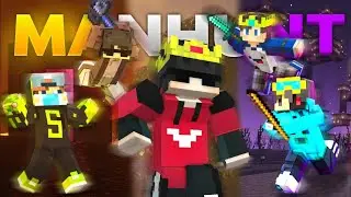 Minecraft Manhunt Btt Hunter's Have Super Power....
