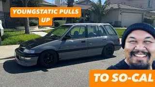 ⁠@YoungStatic  RHD BOOSTED AWD HONDA CIVIC WAGON BOOGIES
