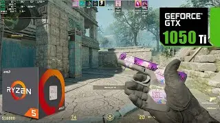 Counter-Strike 2 : ON GTX 1050 Ti + Ryzen 5 5600X | 1920x1080