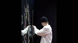 Jimin Erasing the doodle after 2 years 🥺 via Instagram #jimin #parkjimin #bts