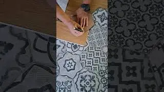 Parkett an Fliesen anpassen #diy #parkett #home #flooring #architektur #woodworking #wood #design