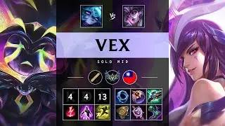 Vex Mid vs Syndra - TW Challenger Patch 25.13